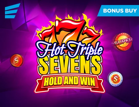 Hot Triple Sevens Hold Win